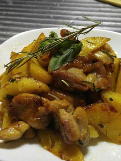 新じゃがと鶏肉のハチミツレモンソース-レシピのメイン写真
