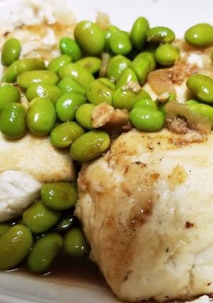 絶品♪枝豆ソースの豆腐ステーキ-レシピのメイン写真