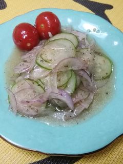 紫玉ねぎの簡単マリネサラダ-レシピのメイン写真