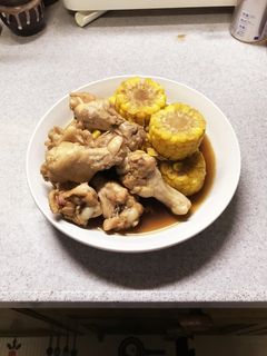 トウモロコシと鶏手羽元の煮物-レシピのメイン写真