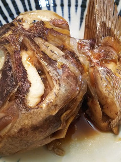 簡単美味・真鯛頭の甘辛煮-レシピのメイン写真