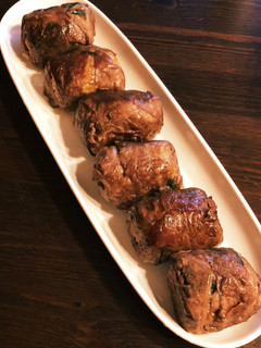 寝かせ玄米で☆肉巻きおにぎり-レシピのメイン写真