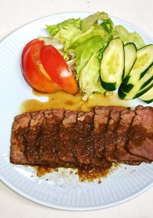 簡単!オーブンでローストビーフ-レシピのメイン写真