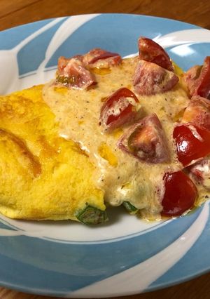 ふわもふオムレツ-レシピのメイン写真