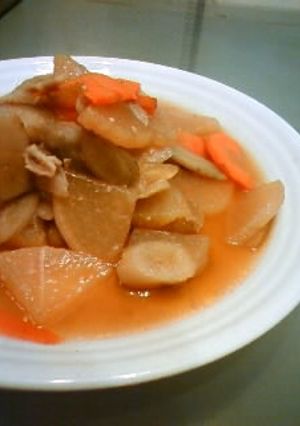 韓国風根菜の炒め煮-レシピのメイン写真