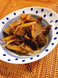 ささがきゴボウとちぎり蒟蒻のおかか煮-レシピのメイン写真