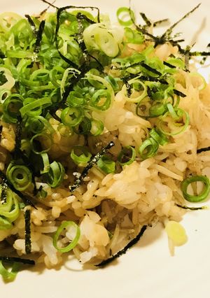 シンプル●じゃこのネギのせゴマ炒めごはん-レシピのメイン写真