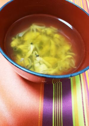 簡単薬味たっぷりあさりのお吸い物-レシピのメイン写真