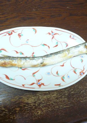 釣ったサヨリの塩焼き-レシピのメイン写真