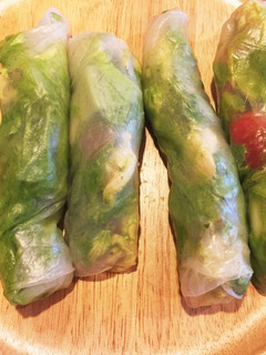 チキンの生春巻き-レシピのメイン写真