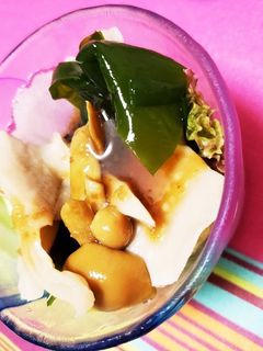 簡単なキノコ和風ドレッシングサラダ-レシピのメイン写真