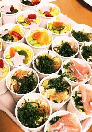 持ち寄りに便利☆カップ稲庭うどん-レシピのメイン写真