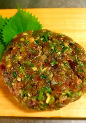 カツオのなめろう-レシピのメイン写真