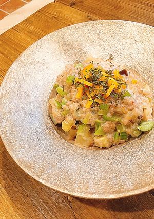 セロリの豆乳リゾット-レシピのメイン写真