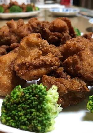 日清唐揚げ粉で鶏モモ肉を唐揚げ-レシピのメイン写真