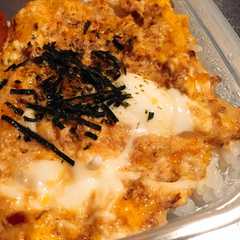 รูปของ レンジだけ☆サバ缶の汁でめちゃうま丼