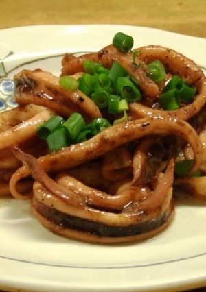 イカ肝バター炒め-レシピのメイン写真