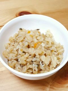 【離乳食/幼児食】しらすの炊き込みごはん-レシピのメイン写真