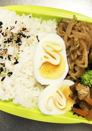 旦那弁当149♥焼きナス弁当！-レシピのメイン写真