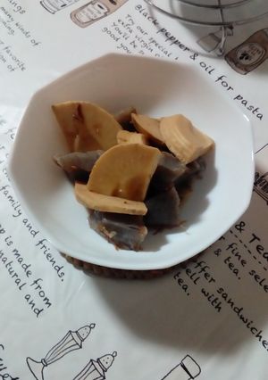 竹の子とこんにゃく土佐煮風-レシピのメイン写真