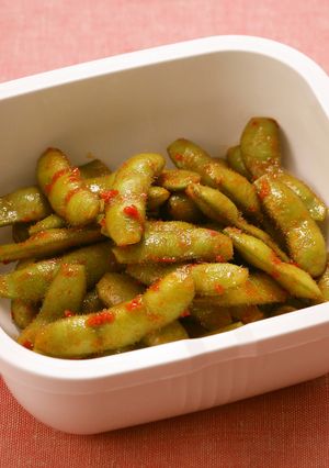 枝豆のピリ辛あえ【レンジで2分30秒】-レシピのメイン写真