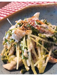 水菜の白あえサラダ-レシピのメイン写真