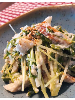 水菜の白あえサラダ-レシピのメイン写真