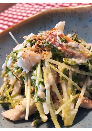 水菜の白あえサラダ-レシピのメイン写真