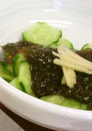 もずく酢サラダ（腎臓病食）-レシピのメイン写真