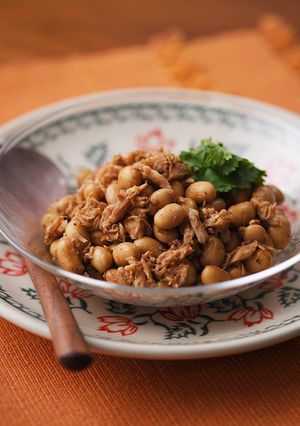シーチキンと大豆のガラムマサラ和え-レシピのメイン写真