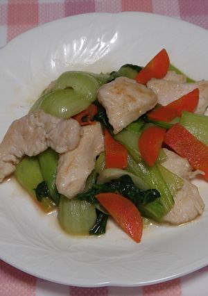 ふんわり鶏むね肉の野菜炒め-レシピのメイン写真