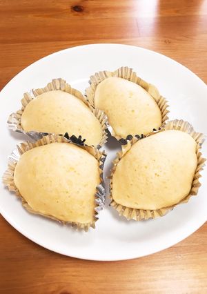 ホットケーキミックスで簡単蒸しパン-レシピのメイン写真