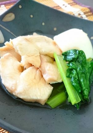 胸肉の治部煮-レシピのメイン写真