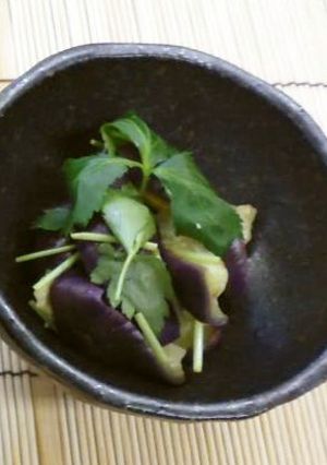 なすの和え物（腎臓病食）-レシピのメイン写真