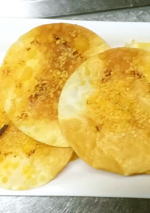 辛い物好き必見!パリパリ餃子の皮チップス-レシピのメイン写真