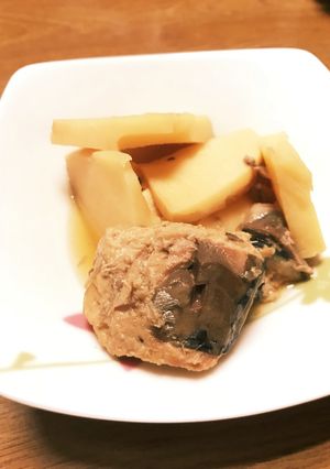 サバ缶とタケノコの煮物-レシピのメイン写真