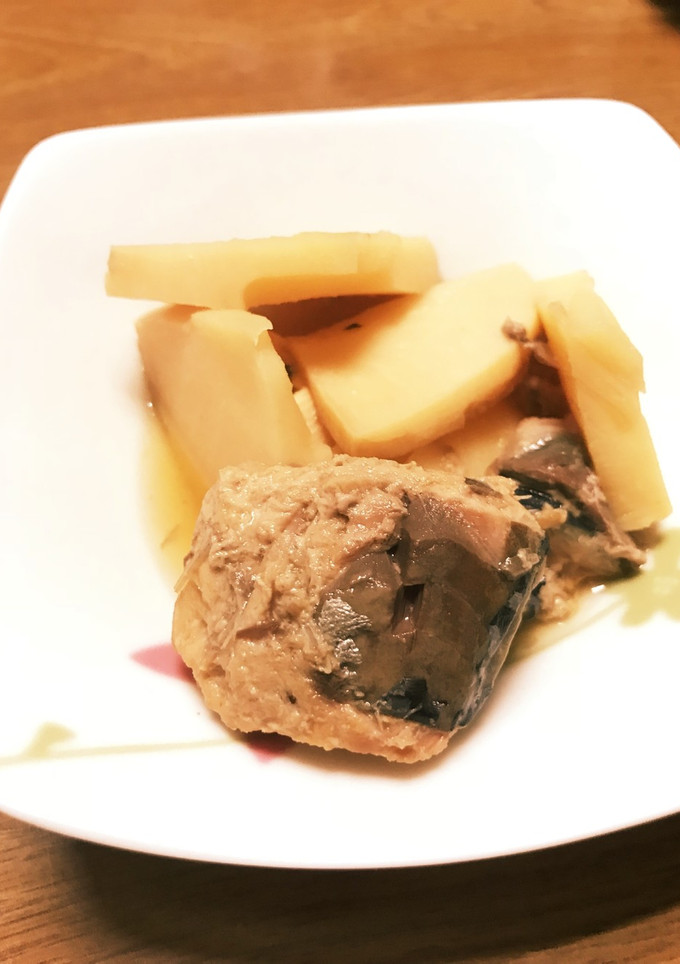 サバ缶とタケノコの煮物-レシピのメイン写真