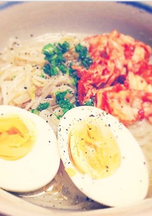冷麺のスープ(盛岡冷麺)-レシピのメイン写真