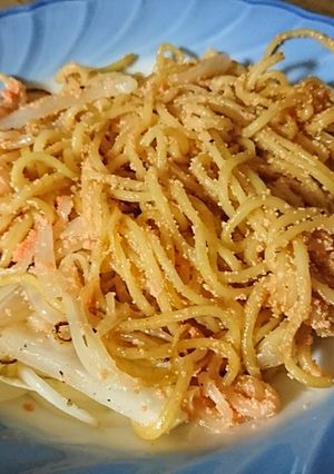 明太子で焼きそば-レシピのメイン写真