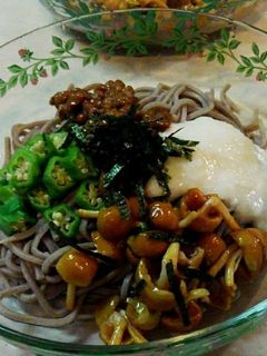 ネバネバ蕎麦-レシピのメイン写真