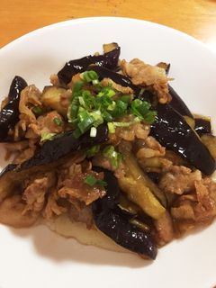 なすとバラ肉の炒め物-レシピのメイン写真