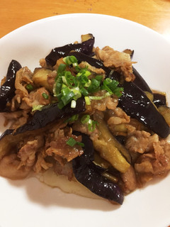 なすとバラ肉の炒め物-レシピのメイン写真