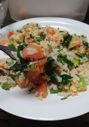 トマトチャーハン-レシピのメイン写真