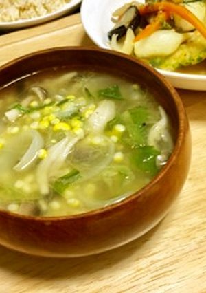むくみ予防に♪トウモロコシのひげスープ-レシピのメイン写真
