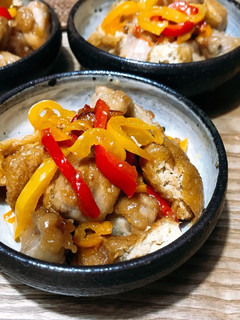 鶏肉と揚げのミックス煮-レシピのメイン写真
