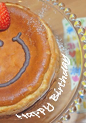 スマイリーチーズケーキ☆-レシピのメイン写真