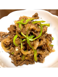 簡単!牛肉の甘辛炒め-レシピのメイン写真