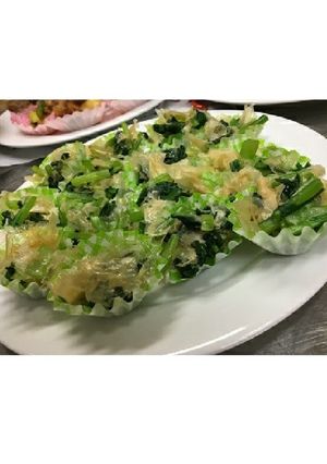 小松菜と比叡ゆばおひたし~おみやげ隊弁当-レシピのメイン写真