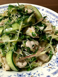 私のごちそうサラダ☆香味野菜×豚しゃぶ-レシピのメイン写真