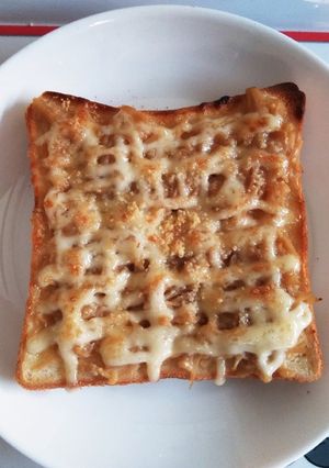なめ茸マヨトースト-レシピのメイン写真